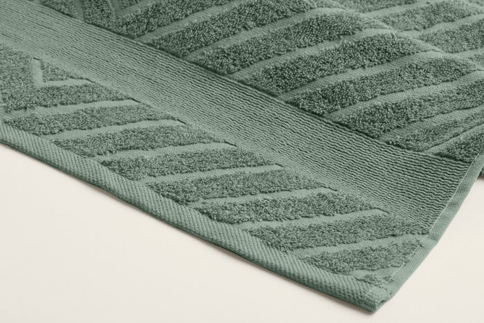 Mijölnir Juego de toallas de baño 100% algodón Verde